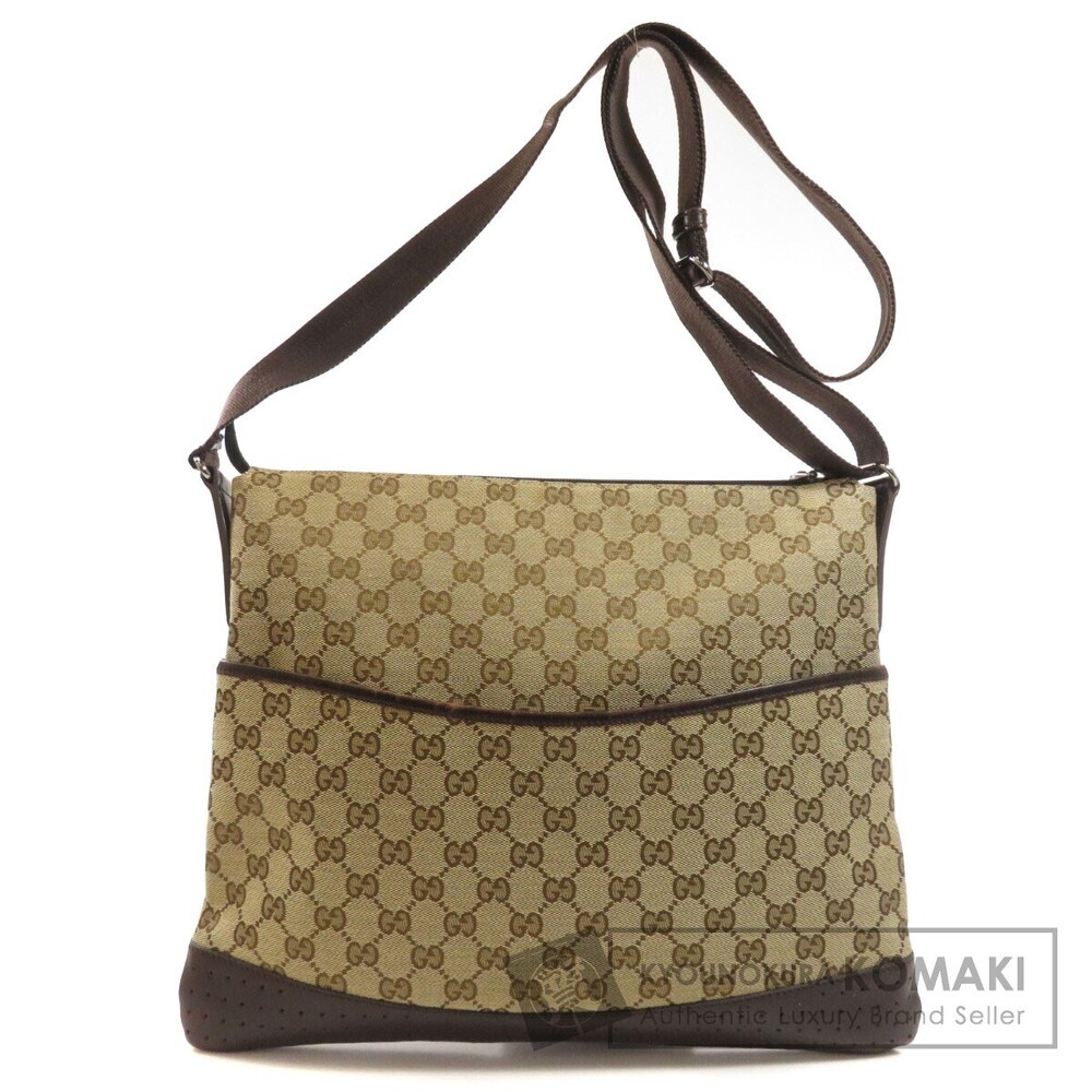 Gucci GG Supreme Shoulder Bag Canvas